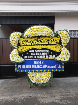 Papan Bunga Duka di Joyotakan