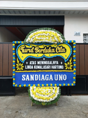 Papan Bunga Duka di Joyotakan